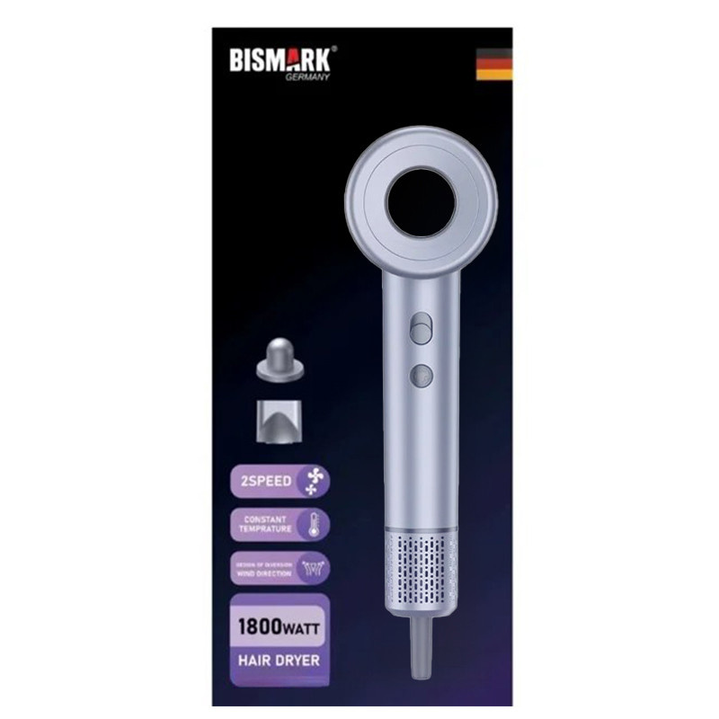 سشوار حرفهای 1800 وات بیسمارک مدل BM-7741