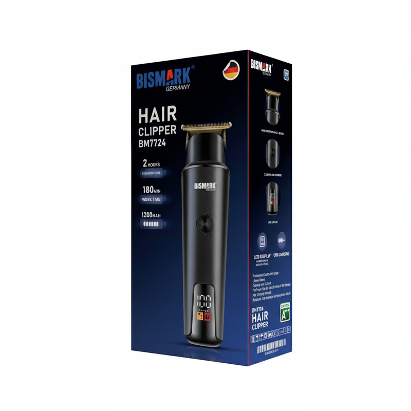 ماشین اصلاح موی سر و صورت برقی بیسمارک مدل BM7724