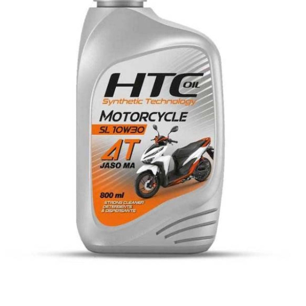 روغن موتور سیکلت اچ تی سی اویل مدل 10W30-SN حجم 800 میلی لیتر روغن موتور سیکلت اچ تی سی اویل مدل 10W30-SN حجم 800 میلی لیتر