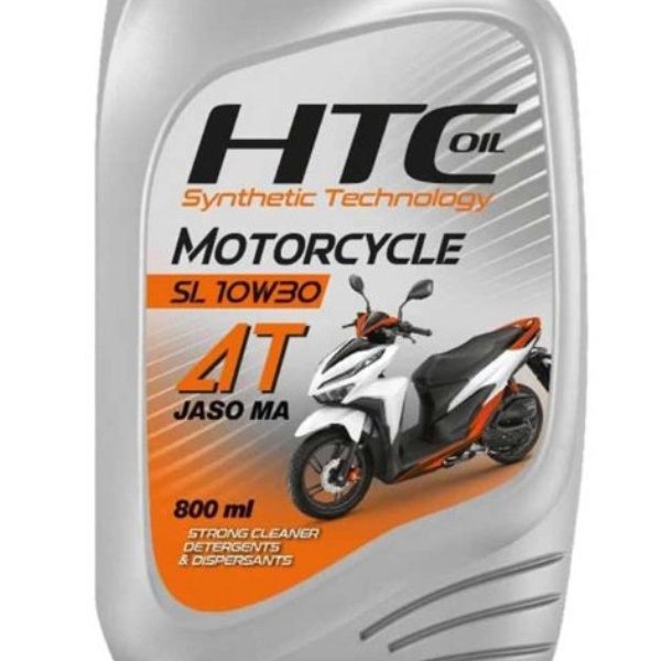 روغن موتورسیکلت اچ تی سی مدل 10W30 SL MA حجم 800 سی سی