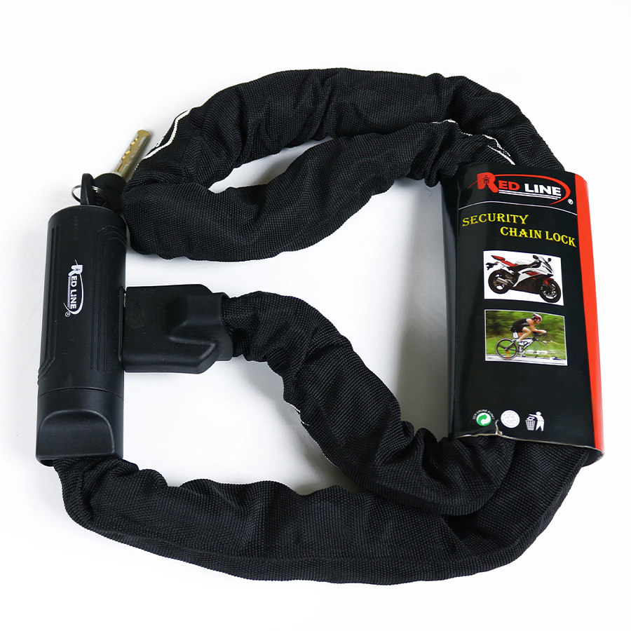 قفل زنجیری موتورسیکلت ردلاین مدل RE860 قفل زنجیری موتورسیکلت ردلاین مدل RE860