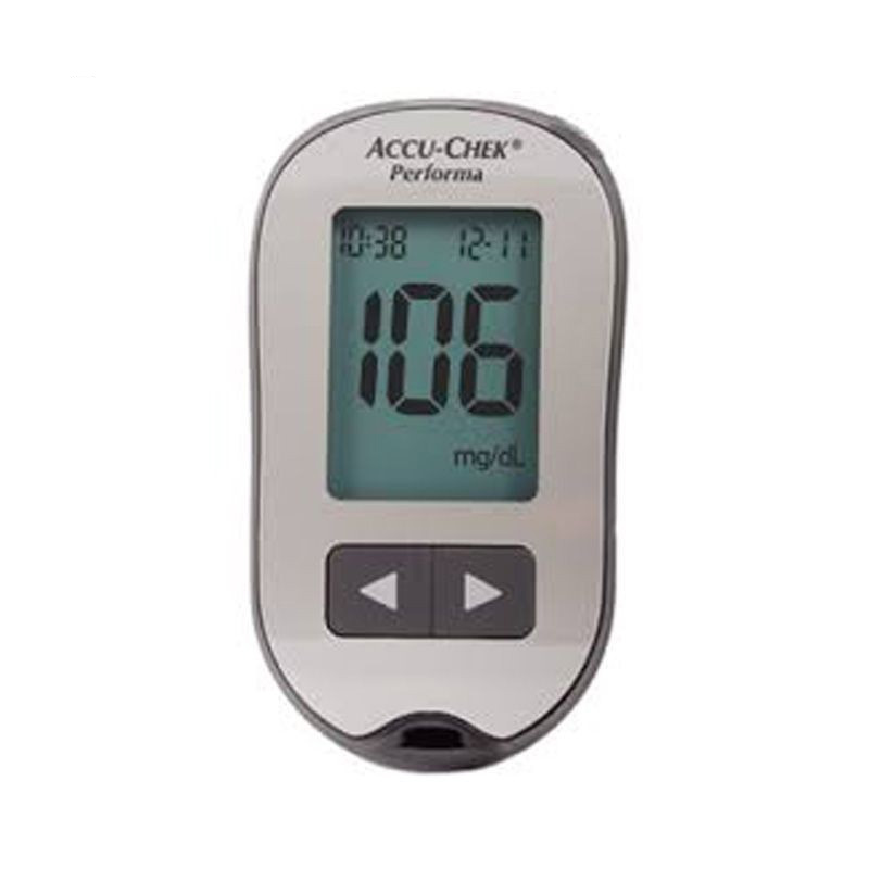 دستگاه تست قند خون آکیو چک مدل پرفورما به همراه قلم و نوار تست قند خون