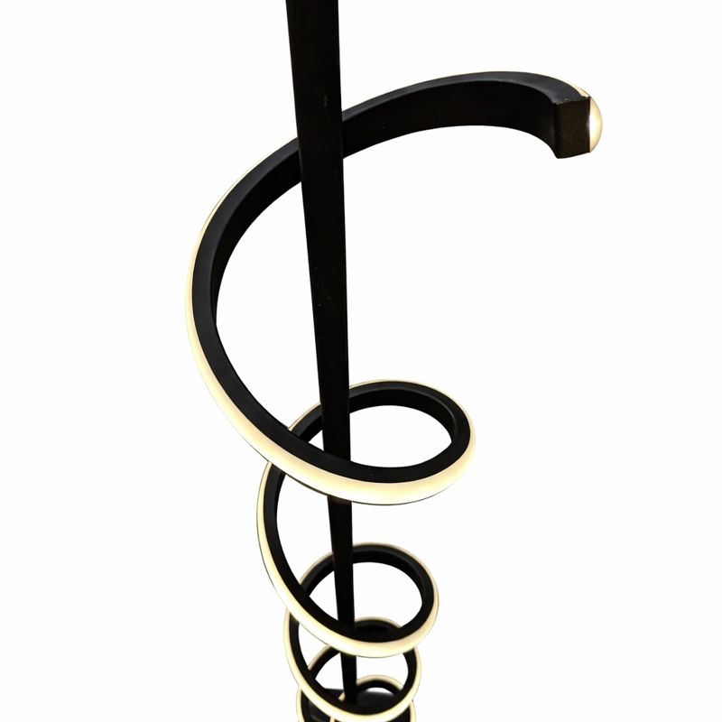 آباژور ایستاده طرح پیچک کد 00741