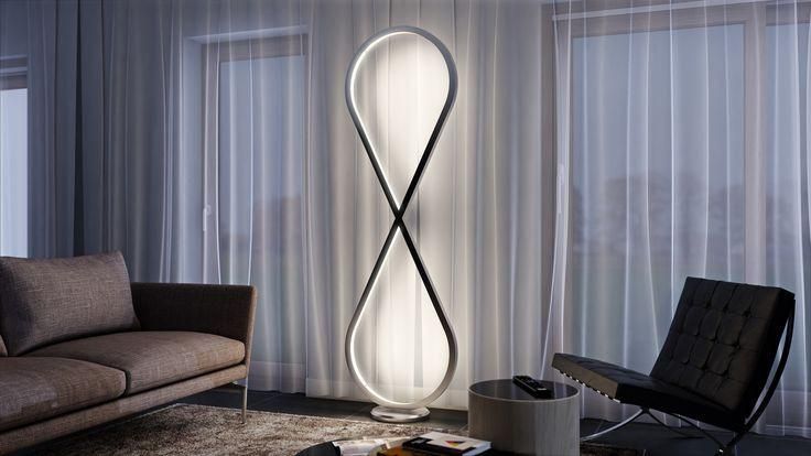 آباژور ایستاده طرح بینهایت کد 00624