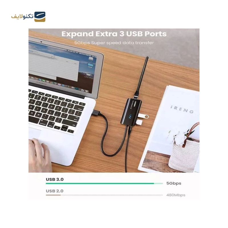 gallery-هاب USB-C یوگرین 2 پورت CM193 مدل 50596 copy.png