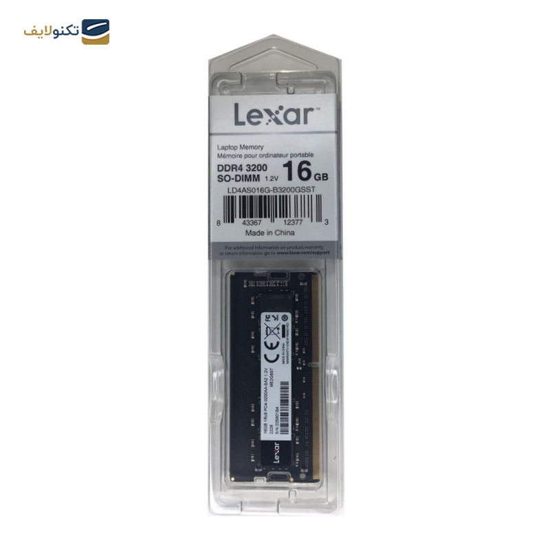 gallery-رم لپ تاپ DDR4 تک کاناله 3200 مگاهرتز CL22 لکسار مدل LD4AS016G-B3200GSST ظرفیت 16 گیگابایت copy.png gallery-رم لپ تاپ DDR4 تک کاناله 3200 مگاهرتز CL22 لکسار مدل LD4AS016G-B3200GSST ظرفیت 16 گیگابایت copy.png