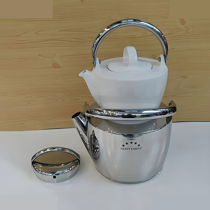 ست کتری و قوری هپی فمیلی مدل B گنجایش کتری 2.5 لیتر گنجایش قوری 1 لیتر ست کتری و قوری هپی فمیلی مدل B گنجایش کتری 2.5 لیتر گنجایش قوری 1 لیتر