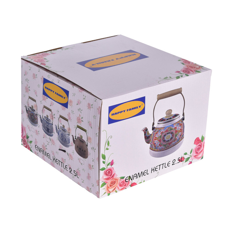 کتری هپی فمیلی طرح سبد کد 03 گنجایش 2.5 لیتر کتری هپی فمیلی طرح سبد کد 03 گنجایش 2.5 لیتر