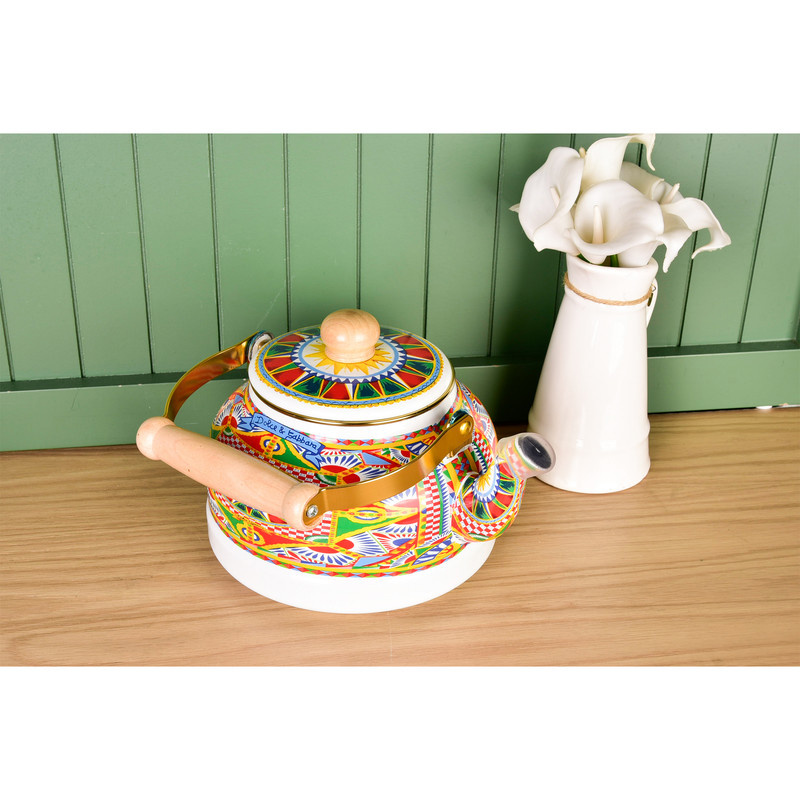 کتری هپی فمیلی طرح خورشید کد 02 گنجایش 2.5 لیتر کتری هپی فمیلی طرح خورشید کد 02 گنجایش 2.5 لیتر