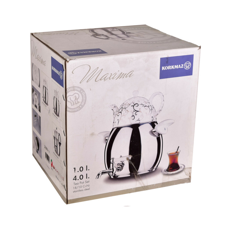 ست کتری قوری کرکماز کد 020 گنجایش کتری 4 لیتر گنجایش قوری 1 لیتر ست کتری قوری کرکماز کد 020 گنجایش کتری 4 لیتر گنجایش قوری 1 لیتر