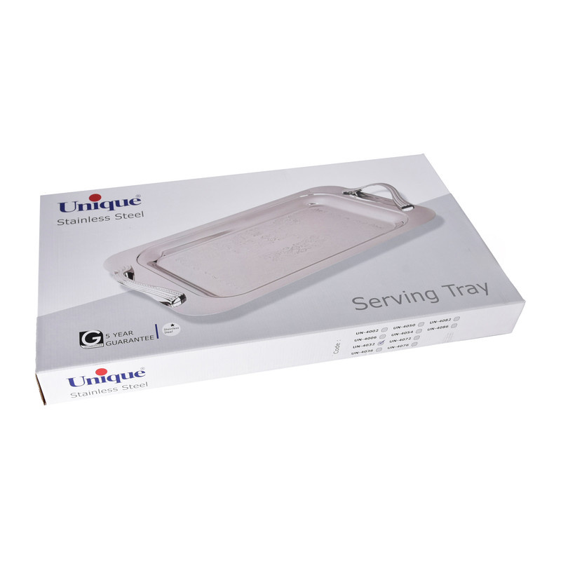 سینی دسته دار یونیک کد 4045NEW سایز 26*42 سانتی متر سینی دسته دار یونیک کد 4045NEW سایز 26*42 سانتی متر