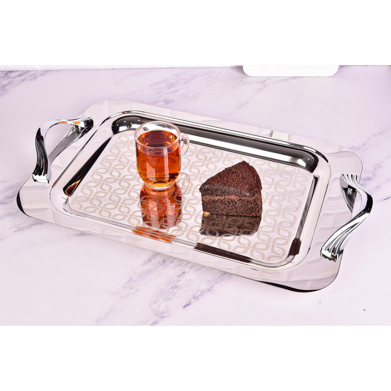 سینی دسته دار یونیک کد 4033NEW سایز 30*52 سانتی متر سینی دسته دار یونیک کد 4033NEW سایز 30*52 سانتی متر