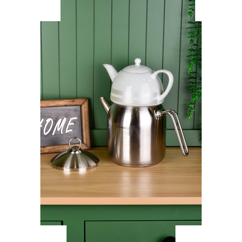 ست کتری و قوری کرکماز کد 091 گنجایش کتری 3 لیتر گنجایش قوری 1 لیتر ست کتری و قوری کرکماز کد 091 گنجایش کتری 3 لیتر گنجایش قوری 1 لیتر