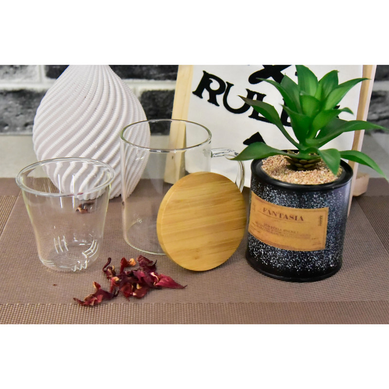 لیوان دمنوش بی.وی.کی مدل شفاف کد 314206 لیوان دمنوش بی.وی.کی مدل شفاف کد 314206