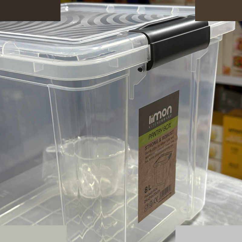 ظرف نگهدارنده لیمون مدل باکس مربع H2401 ظرف نگهدارنده لیمون مدل باکس مربع H2401