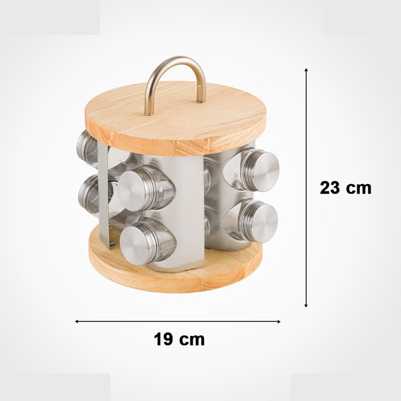 جای ادویه 9 پارچه لیمون کد DH2346 جای ادویه 9 پارچه لیمون کد DH2346