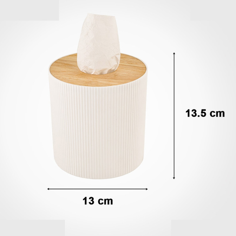 جعبه دستمال کاغذی لیمون مدل استوانه کد 2370