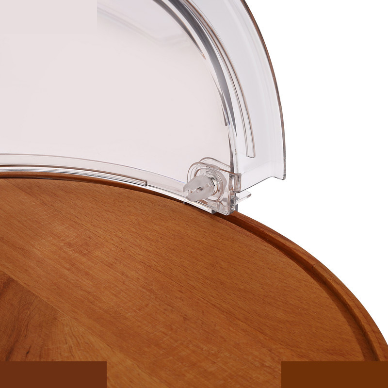 ظرف سرو کیک لیمون مدل پایه چوبی ظرف سرو کیک لیمون مدل پایه چوبی