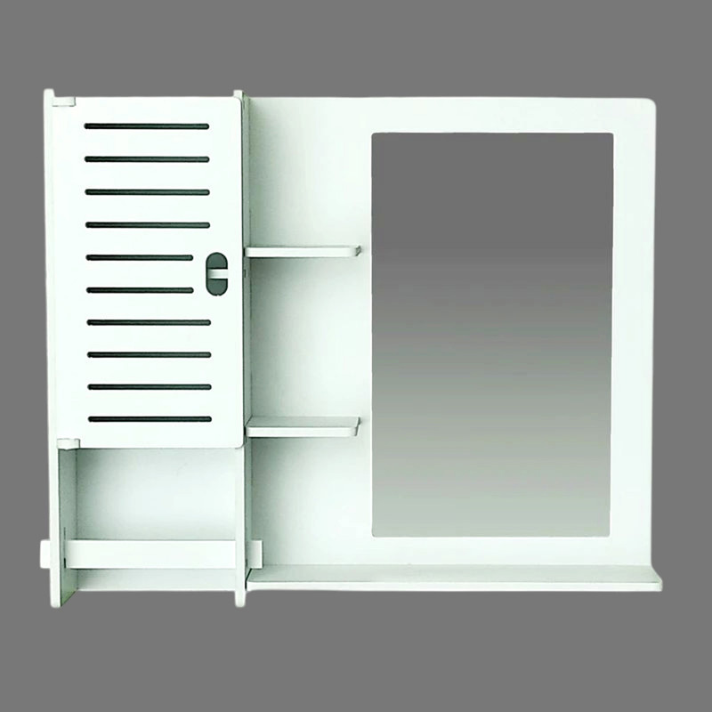 ست آینه و باکس سرویس بهداشتی خونه خاص مدل چپ سایز 56*46 سانتی متر