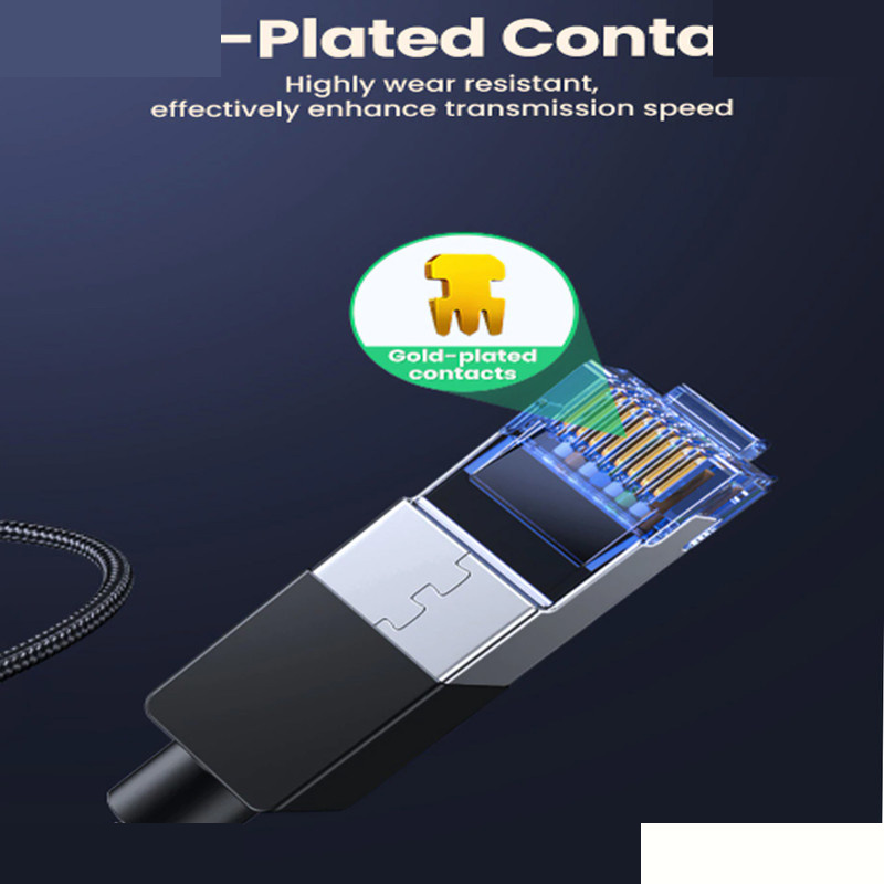 کابل شبکه CAT8 یوگرین مدل NW153 کابل شبکه CAT8 یوگرین مدل NW153