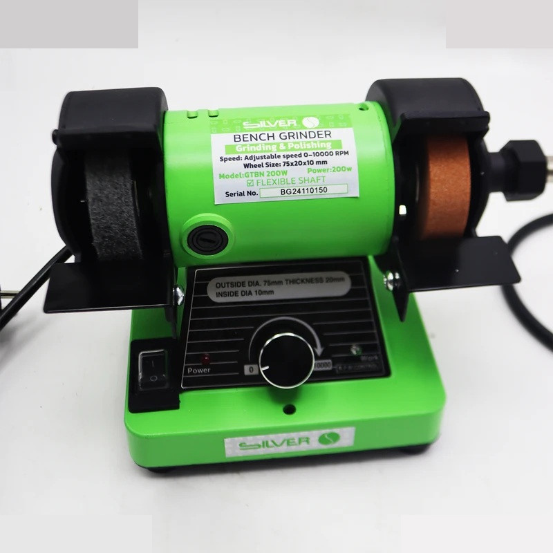 سنگ رومیزی 75میلی متری 200 وات سیلورSMT--GTBN200W