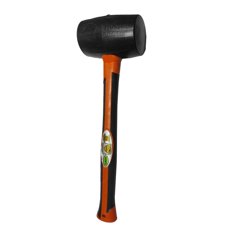 چکش لاستیکی هورس مدل SMT-LASTICI-500G-meshki وزن 350 گرم