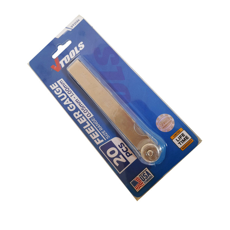 آچار فیلر وی تولز مدل HT - 278 مجموعه 20 عددی آچار فیلر وی تولز مدل HT - 278 مجموعه 20 عددی