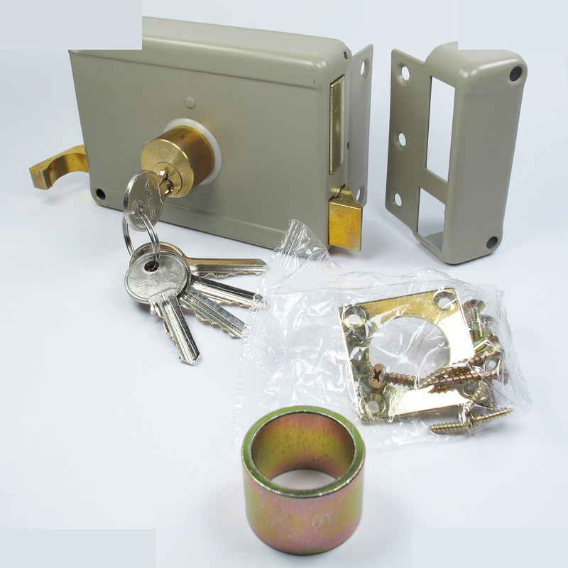 قفل حیاطی اس تی ای مدل 111A-12