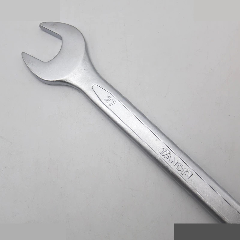 آچار یکسر تخت و یکسر رینگی تانوس مدل SMT-TAKHT RING-27MM-TANOS سایز 27 میلی متر