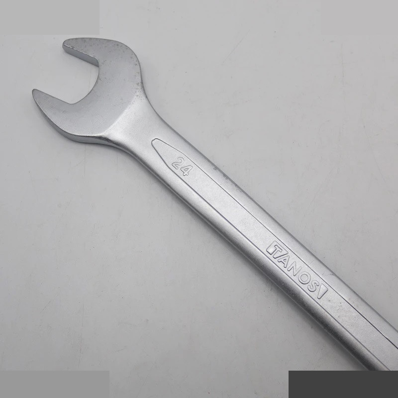 آچار یکسر تخت و یکسر رینگی تانوس مدل SMT-TANS-24-ye sar takht ye sar ring سایز 24 میلی متر