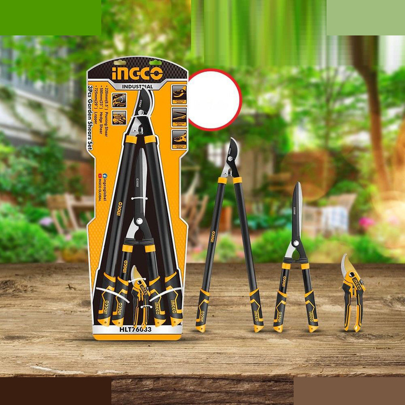 قیچی باغبانی اینکو مدل HLT76033 مجموعه 3 عددی قیچی باغبانی اینکو مدل HLT76033 مجموعه 3 عددی