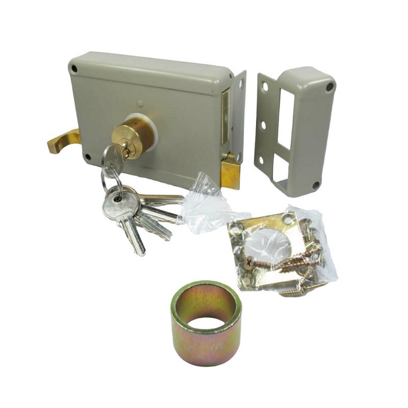 قفل حیاطی اس تی ای مدل STA111A-12 قفل حیاطی اس تی ای مدل STA111A-12