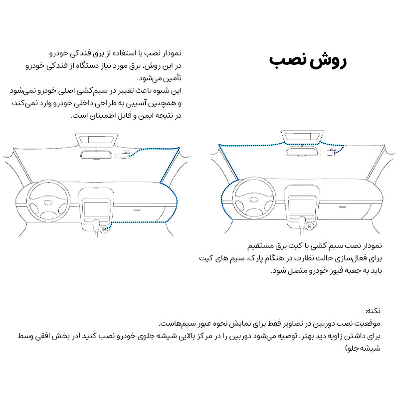 دوربین ثبت وقایع خودرو اتوویژن مدل HIS-4K-WiFi+GPS به همراه دوربین عقب و GPS دوربین ثبت وقایع خودرو اتوویژن مدل HIS-4K-WiFi+GPS به همراه دوربین عقب و GPS