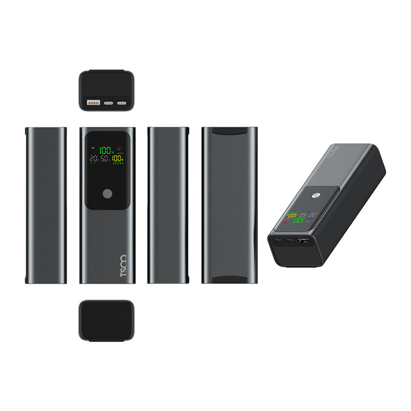 پاوربانک 100 وات تسکو مدل TP 2004 ظرفیت 20000 میلیآمپرساعت