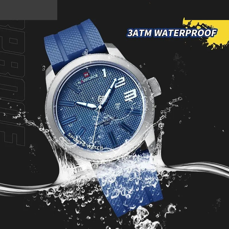 ساعت مچی عقربهای مردانه نیوی فورس مدل NF9202SWBE