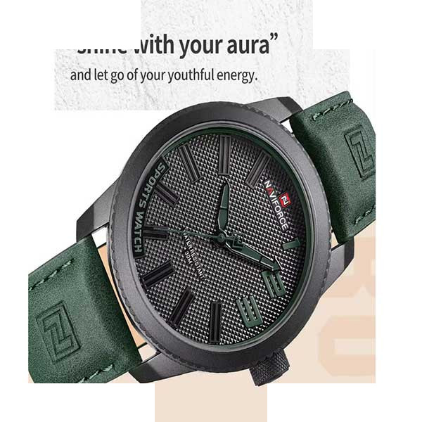 ساعت مچی عقربهای مردانه نیوی فورس مدل NF9202L BGNGN ساعت مچی عقربهای مردانه نیوی فورس مدل NF9202L BGNGN