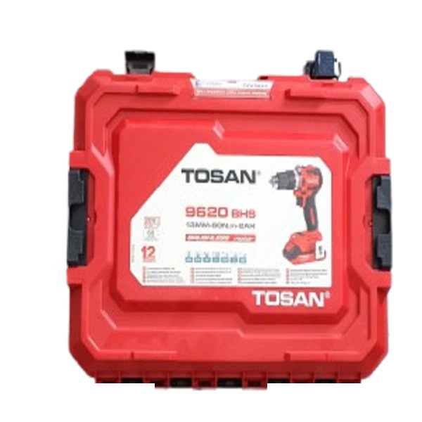 دریل پیچ گوشتی چکشی براشلس 13 میلی متری 20 ولت توسن مدل 9620BHS