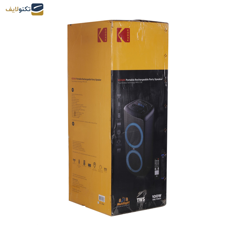 اسپیکر بلوتوثی قابل حمل کداک مدل PRPS-1728 اسپیکر بلوتوثی قابل حمل کداک مدل PRPS-1728