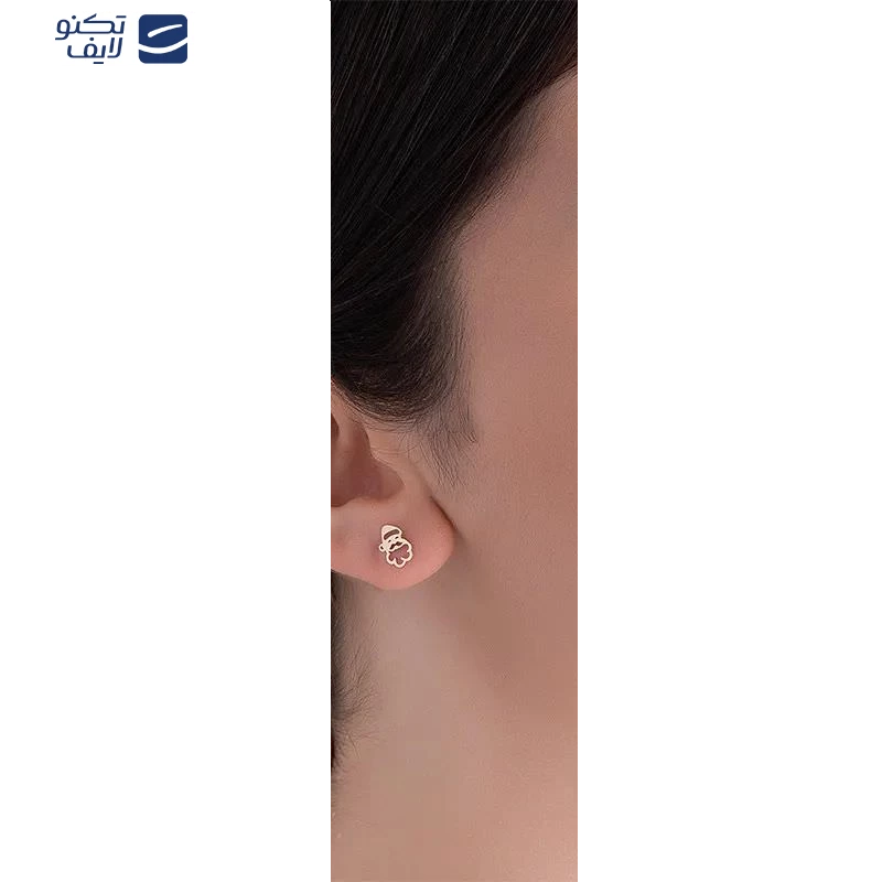 گوشواره طلا 18عیار  طرح بابانوئل گوشواره طلا 18عیار  طرح بابانوئل