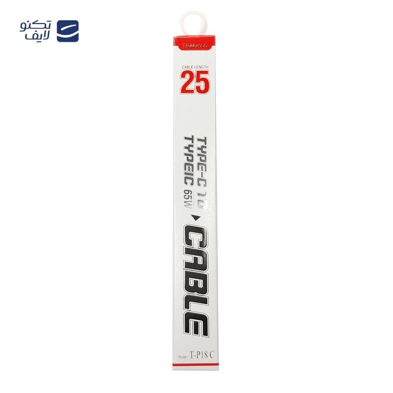 gallery-کابل لایتنینگ ترانیو مدل T-S18i طول 0.25 متر copy.png