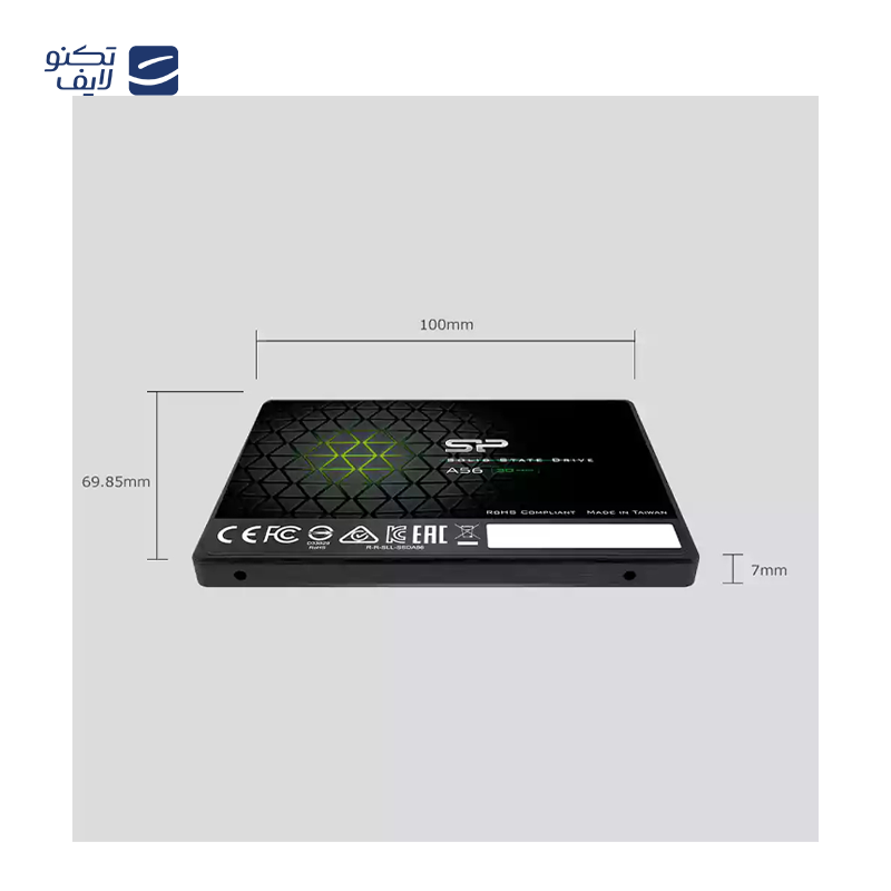 اس اس دی اینترنال SATA3.0 سیلیکون پاور مدل Ace A56 ظرفیت 256 گیگابایت  اس اس دی اینترنال SATA3.0 سیلیکون پاور مدل Ace A56 ظرفیت 256 گیگابایت