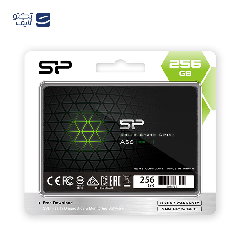 اس اس دی اینترنال سیلیکون پاور مدل A56 ظرفیت 128 گیگابایت اس اس دی اینترنال سیلیکون پاور مدل A56 ظرفیت 128 گیگابایت