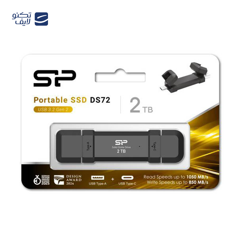 اس اس دی اکسترنال سیلیکون پاور مدل DS72 ظرفیت 2 ترابایت اس اس دی اکسترنال سیلیکون پاور مدل DS72 ظرفیت 2 ترابایت