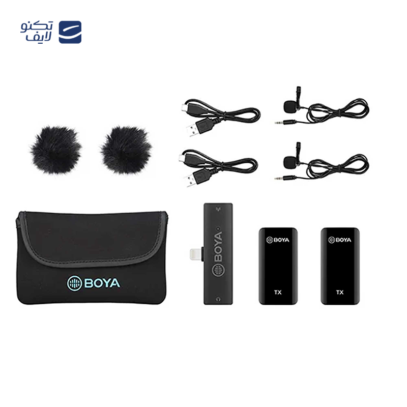 gallery-میکروفن بی سیم یقه ای بویا مدل BY-WM3T2-D1 رابط لایتنینگ copy.png gallery-میکروفن بی سیم یقه ای بویا مدل BY-WM3T2-D1 رابط لایتنینگ copy.png