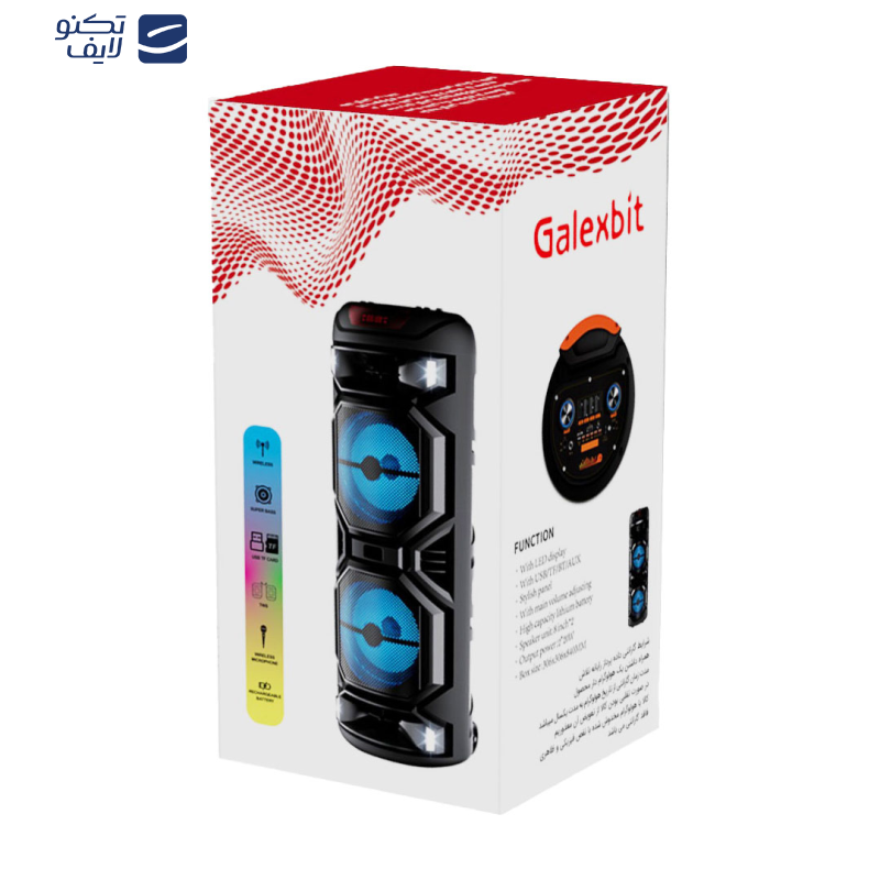 اسپیکر قابل حمل گلکسبیت مدل GS-D40 اسپیکر قابل حمل گلکسبیت مدل GS-D40