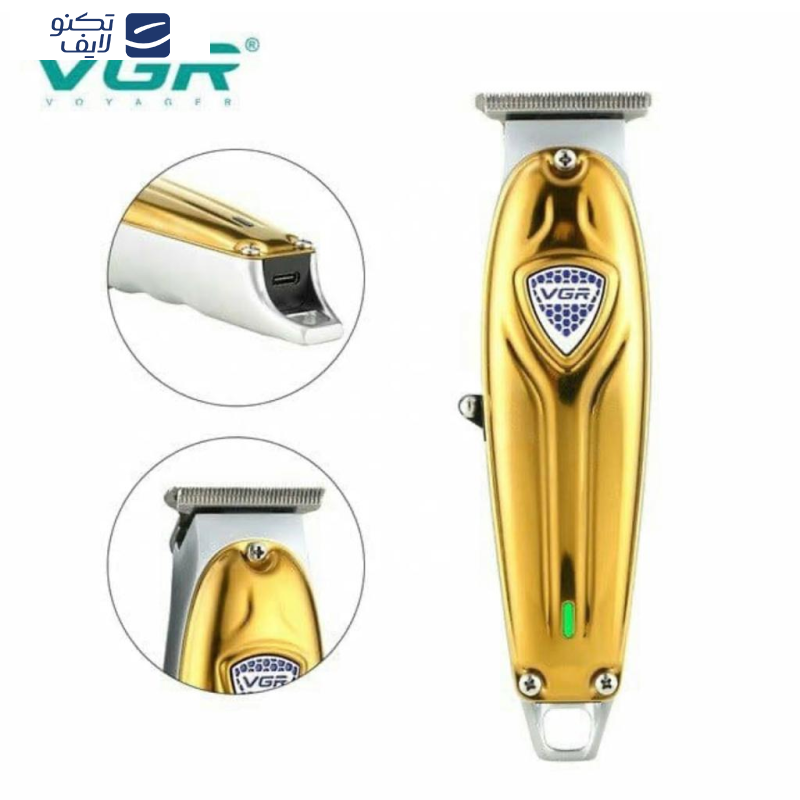 ماشین اصلاح موی صورت و بدن وی جی ار مدل V-188، منبع انرژی با کابل USB، تکنولوژی اصلاح به صورت برش مستقیم، اندازه اصلاح 0.2 تا 12 میلیمتر، مدت زمان شارژ 150 دقیقه و مدت زمان استفاده پس از شارژ 240 دقیقه، به همراه برس تمیزکننده، روغن و 4 عدد شانه ماشین اصلاح موی صورت و بدن وی جی ار مدل V-188، منبع انرژی با کابل USB، تکنولوژی اصلاح به صورت برش مستقیم، اندازه اصلاح 0.2 تا 12 میلیمتر، مدت زمان شارژ 150 دقیقه و مدت زمان استفاده پس از شارژ 240 دقیقه، به همراه برس تمیزکننده، روغن و 4 عدد شانه