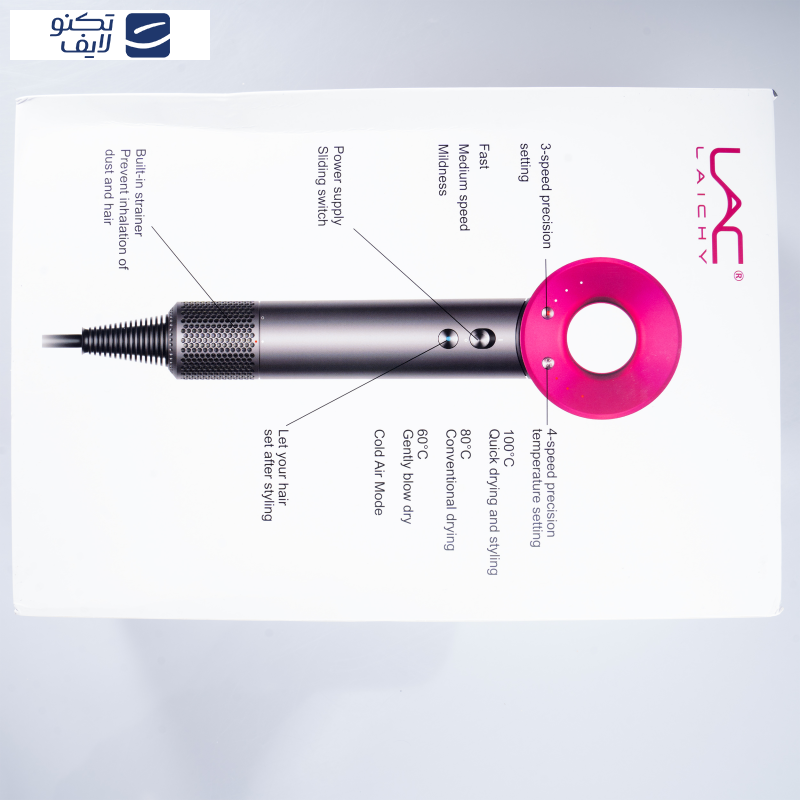 سشوار حرفه ای لایچی مدل سوپرسونیک سشوار حرفه ای لایچی مدل سوپرسونیک