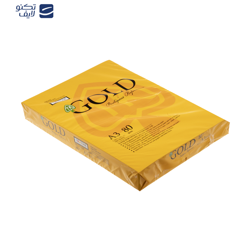 کاغذ A3 گلد مدل 80 گرمی بسته 500 عددی کاغذ A3 گلد مدل 80 گرمی بسته 500 عددی