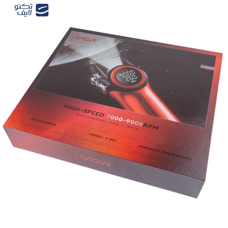 ماشین اصلاح موی سر وی جی ار مدل V-001 ماشین اصلاح موی سر وی جی ار مدل V-001