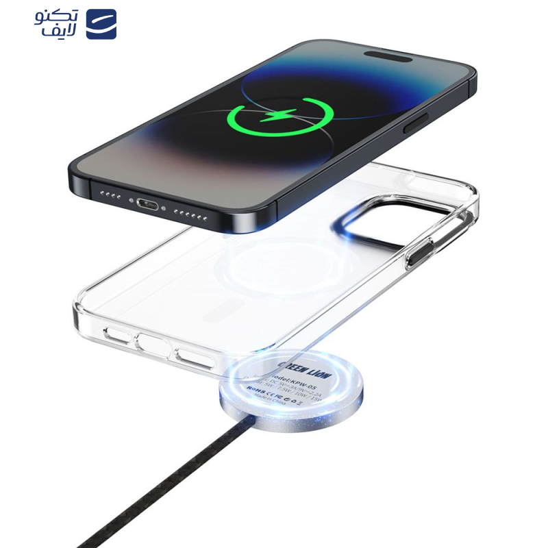 کاور گرین لاین مدل Matte MagSafe مناسب برای گوشی موبایل اپل iPhone 15 Pro Max کاور گرین لاین مدل Matte MagSafe مناسب برای گوشی موبایل اپل iPhone 15 Pro Max